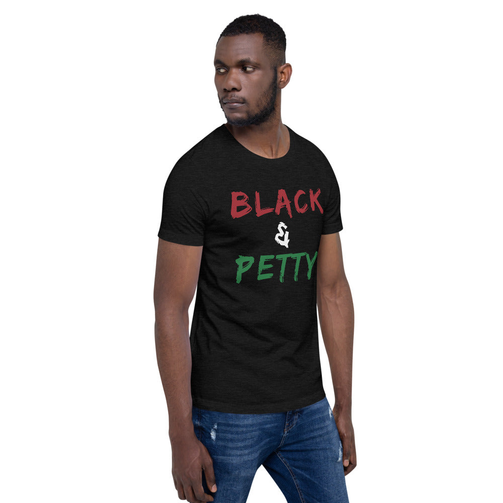 Black & Petty Short-Sleeve Unisex T-Shirt